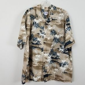 Vintage HAWAII short sleeved‎ button Shirt 3X